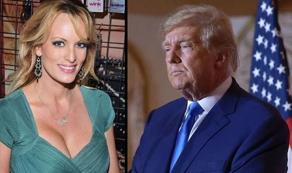 Peki Trump ne ile suçlanıyor? Eski porno yıldızı Stormy Daniels, Donald Trump ile 2006'da ilişki yaşadığını iddia etse de, Trump bunu reddetti.