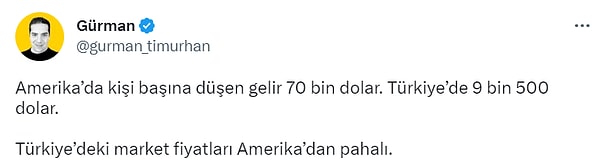 Kişi başına düşen gelir olmadı "GDP per capita" neydi? O, emekten ziyade biraz "fark"tı!