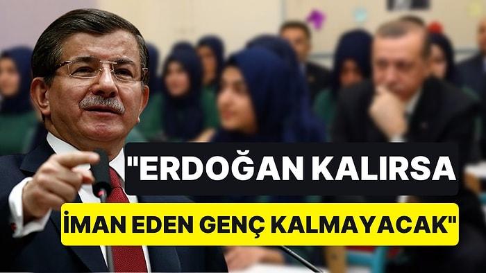 Davutoğlu'ndan Cumhurbaşkanı Erdoğan'a Sert Eleştiri: "5 Yıl Daha Ülkeyi Yönetirse İman Eden Genç Kalmayacak"