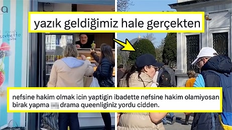 Sokakta Yemek Yiyen İnsanları Paylaşarak Ramazan Ayı Üzerinden Tepki Gösteren Kişi Tartışma Yarattı