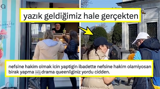 Sokakta Yemek Yiyen İnsanları Paylaşarak Ramazan Ayı Üzerinden Tepki Gösteren Kişi Tartışma Yarattı