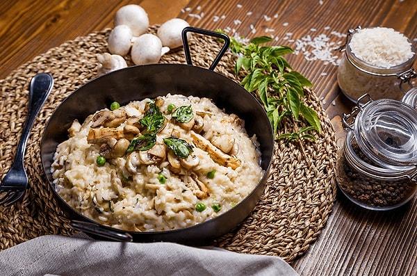 3. İtalyan mutfağının oldukça ünlü ürünü Risotto, hangi pirinç çeşidiyle yapılır?