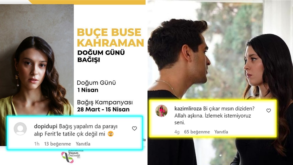 Yalı Çapkını Pelin Nefreti Bitmiyor! Buçe Buse Kahraman'a Doğum Gününde Yapılan Zorbalık Dolu Yorumlar