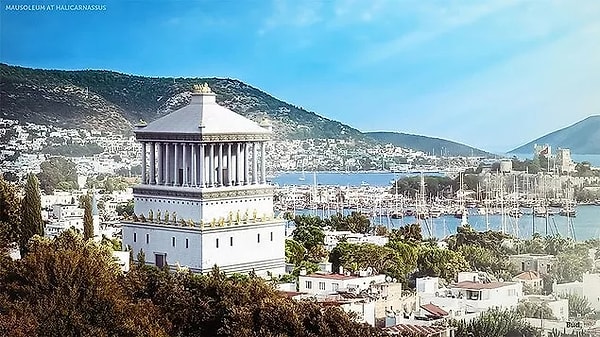 Architecture of the Mausoleum of Halicarnassus