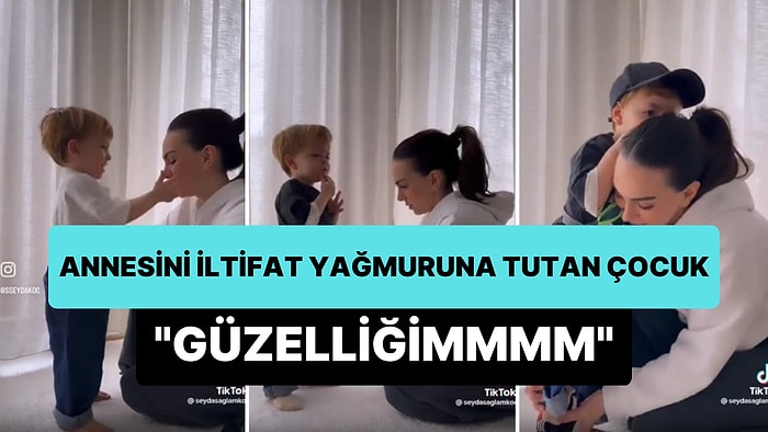 Annesini İltifat Yağmuruna Tutan 2 Yaşındaki Çocuğun 'İlk Defa Erkek Çocuk' Dedirten Muhteşem Anları