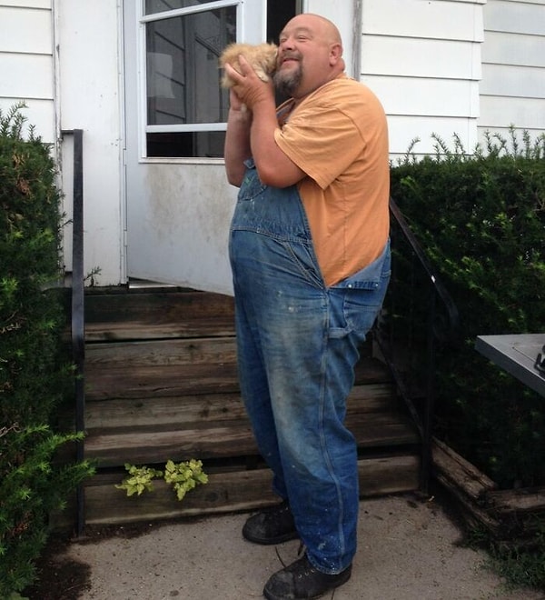 10. «Мой свекр фермер и обожает животных»