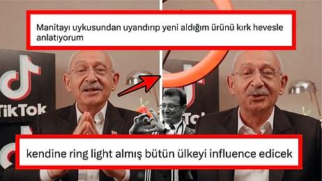 TikTok Hesabından Paylaşım Yapan Kemal Kılıçdaroğlu, Hevesle Aldığı Tripodu Gösterince Komik Yorumlar Geldi