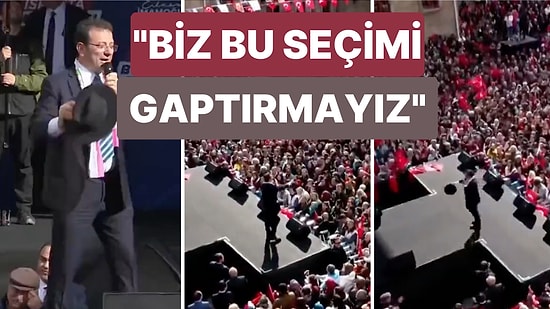 Ekrem İmamoğlu'nun Demirel Taklidi Yaparak Konuştuğu Anlar Viral Oldu: "Biz Bu Seçimi Gaptırmayız"