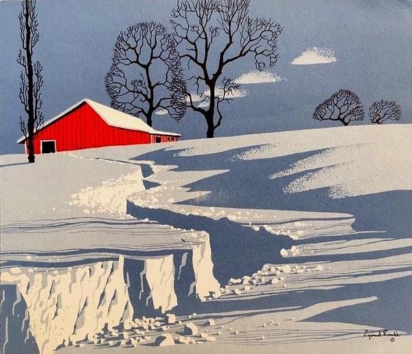 11. Path in the Snow (Karlı Patika) - Eyvind Earle