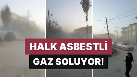 Gözaltına Alınanlar Olmuştu! Hatay'da Halkın Asbestli Toz Soluduğunu Net Bir Şekilde Gösteren Görüntüler