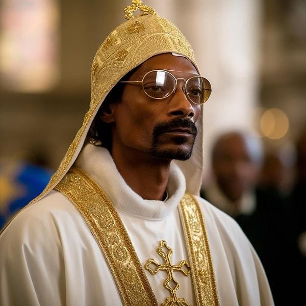 6. "Snoop Pope, Pope Snoop, Pope Dogg?"
