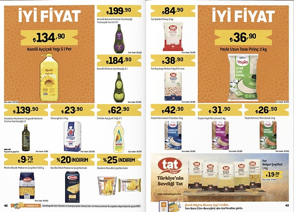 Komili Ayçiçek Yağı 5 Litre Pet 134,90 TL.