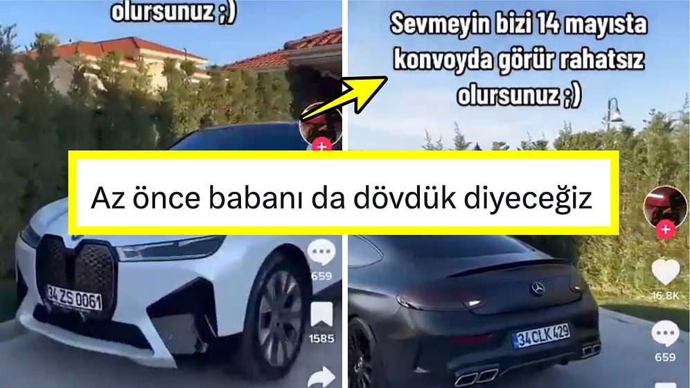 Seçimden Sonra Konvoy Olacağı Söylenen Otomobillerin Olduğu Paylaşım Tartışma Yarattı