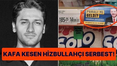 Marketteki Ürünlere "Erdoğan Sayesinde" Çıkartması Yapıştıran Mahir'in Gözaltına Alınmasına Tepkiler Büyüyor