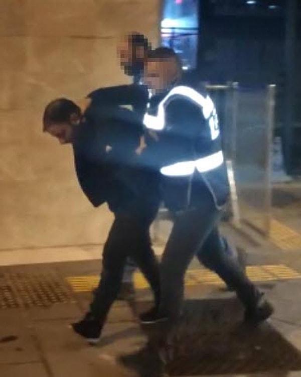 Ahlak Büro Amirliği ekiplerinin çalışmasıyla taksi şoförü U.C.K. yakalanıp, gözaltına alındı.