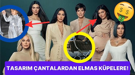 Skandalların Odağı Olmayı Başaran Kardashian Ailesinin Çocuklarına Aldığı Dudak Uçuklatan Hediyeler