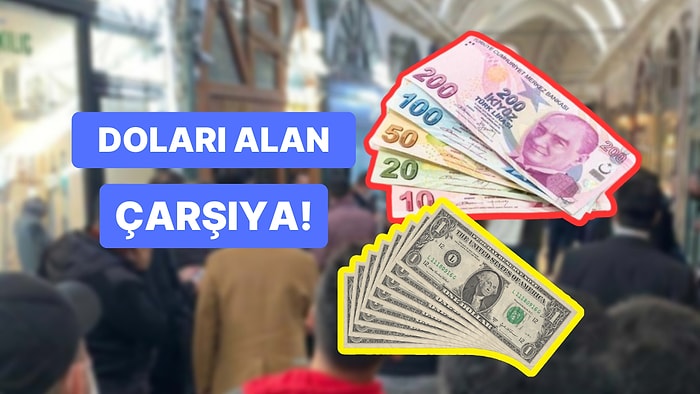 Doları Olan Soluğu Kapalı Çarşı'da Aldı! Alım Satım İşlemleri Bankalara Göre Daha Karlı Oldu