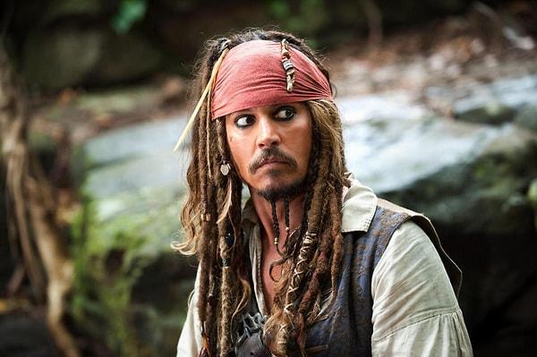 7. Jack Sparrow - Karayip Korsanları