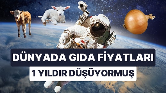 Soğan ve Et Fiyatlarını Tartışırken Haberimiz Olmadı: Dünyada Gıda Fiyatları 1 Yıldır Düşüyor!