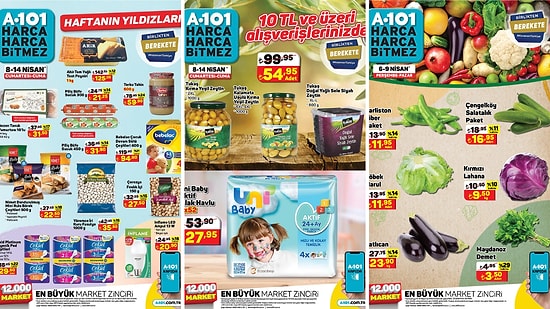 8 - 15 Nisan 2023 A101 Haftanın Yıldızları Kataloğu