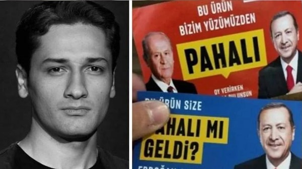 Daha önce de hakkında soruşturma açıldığını dile getiren Akkoyun, "Oluşturduğum tasarımlar nedeniyle hakkımda daha önce de soruşturma açıldı, gözaltına alındım ya da ifadeye çağırıldım. Bu ilk değildi, muhtemelen son da olmayacak. Dün benim üzerimden yapılmaya çalışılan şey, bu sömürü düzeninden bıkmış olan milyonlarca insana seçim öncesinde gösterilmiş bir sopaydı'' diye konuştu.