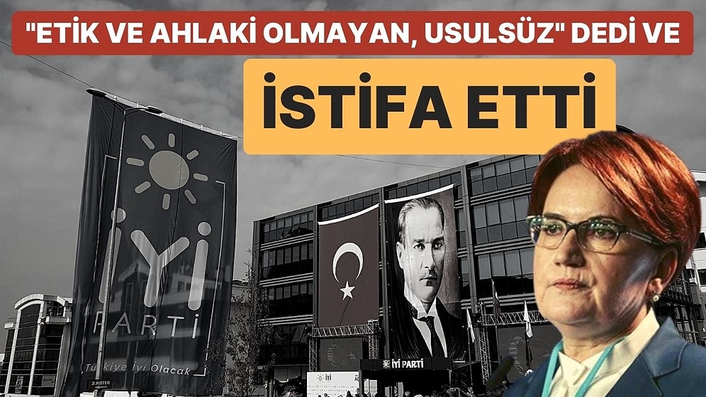 İYİ Parti'de Okan Kocakaya Partiden İstifa Etti