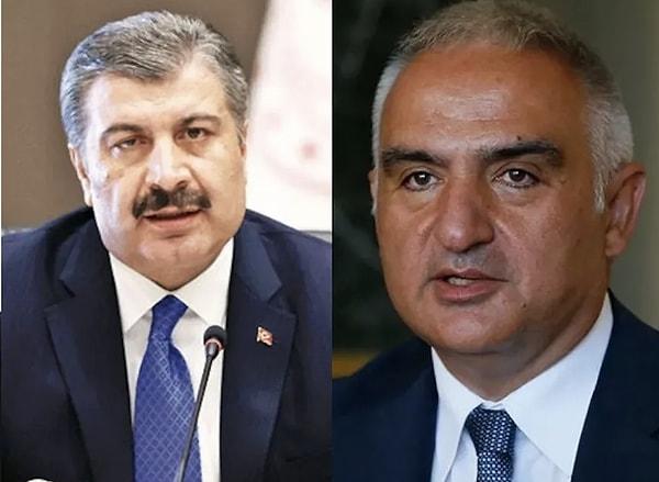 Sağlık Bakanı Fahrettin Koca ve Kültür ve Turizm Bakanı Mehmet Nuri Ersoy ise bu seçimde milletvekili adayı olmadı.
