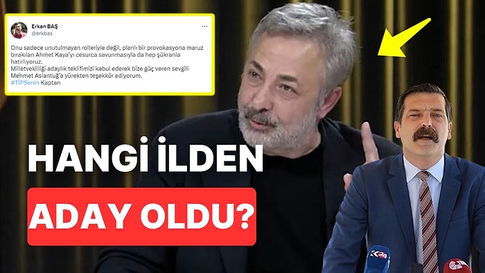 TİP Milletvekili Adayı Mehmet Aslantuğ Hangi İlden Aday Gösterildi?