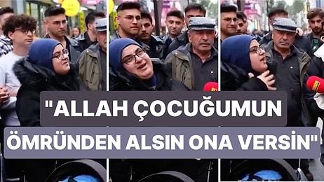 Bir Sokak Röportajında Cumhurbaşkanı Erdoğan İçin "Allah Çocuğumun Ömründen Alsın, Ona Versin" Diyen Kadın