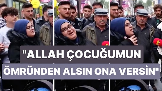 Bir Sokak Röportajında Cumhurbaşkanı Erdoğan İçin "Allah Çocuğumun Ömründen Alsın, Ona Versin" Diyen Kadın