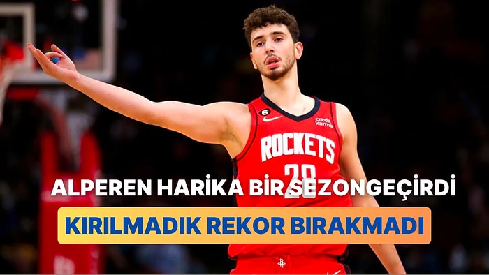 NBA'de İkinci Sezonunu Tamamlayan Alperen Şengün İstatistikleriyle Parmak Isırttı