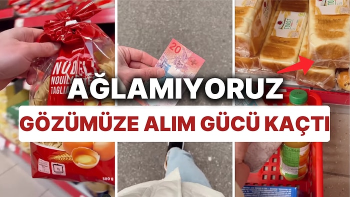 İsviçre'de Marketten Alınanlar Türkiye'de Frank Hesabıyla Bile Daha Pahalı!