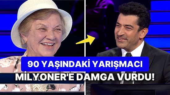 400 Bin TL'lik Soruya Ulaşan 90 Yaşındaki Yarışmacı Kim Milyoner Olmak İster'de Fırtına Estirdi!