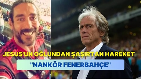 Fenerbahçe Teknik Direktörü Jorge Jesus'un Oğlu Gonçalo'nun Instagram'da Beğendiği Yorum Olay Oldu!