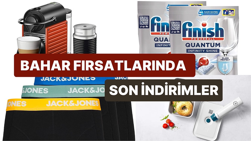 Amazon Bahar Fırsatlarında Son Gün! İndirim Bitmeden Almanız Gereken Ürün Tavsiyeleri
