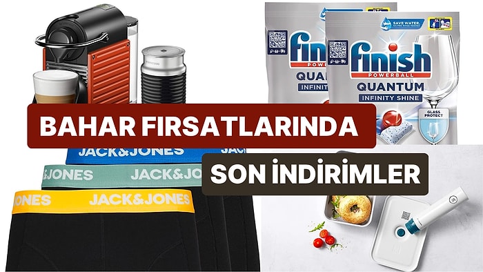 Amazon Bahar Fırsatlarında Son Gün! İndirim Bitmeden Almanız Gereken Ürün Tavsiyeleri