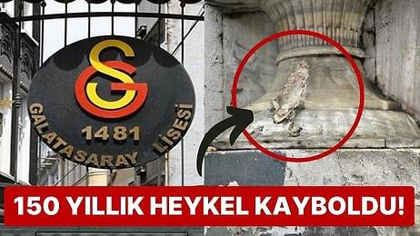 Galatasaray Lisesi'nin Kapısındaki 150 Yıllık Heykel Kayıplara Karıştı