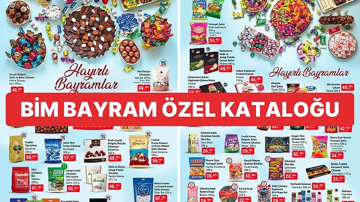 BİM'e Bayram Çikolataları, Şekerleri Geliyor! BİM Bayram Özel Kataloğu