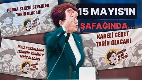 İYİ Parti Seçim Afişlerini Tanıttı: '15 Mayıs'ın Şafağında'