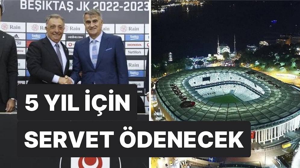 Beşiktaş, Vodafone Sonrası Stat İsim Hakkı İçin Servet Değerinde Sponsorluk Anlaşmasına İmza Atıyor