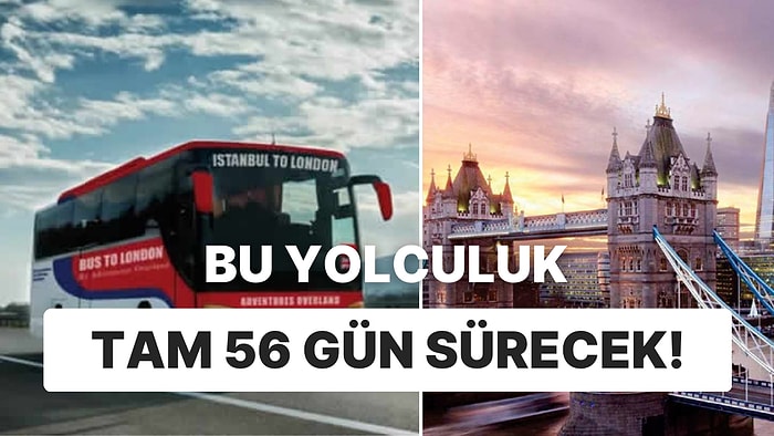 Hippi Rotasından İlham Alındı: İstanbul'dan Londra'ya Giden Dünya'nın En Uzun Otobüs Yolculuğu