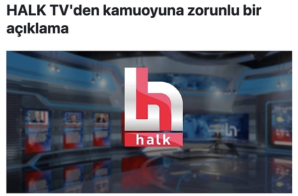 Halk TV'den Saymaz'ın ayrılığına ilişkin açıklama geldi...