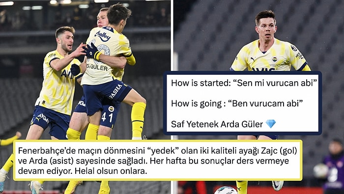 Fenerbahçe'nin Geriden Gelip Kazandığı Karagümrük Karşılaşması Sonrası Sosyal Medyadan Gelen Tebrikler