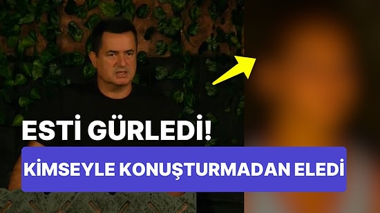 Acun Ilıcalı Sert Sözlerle Gönderdi! Survivor’da Diskalifiye Olan Yarışmacı Belli Oldu