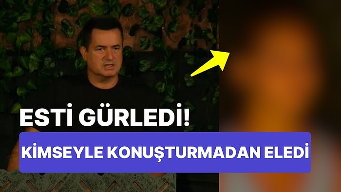 Acun Ilıcalı Sert Sözlerle Gönderdi! Survivor’da Diskalifiye Olan Yarışmacı Belli Oldu