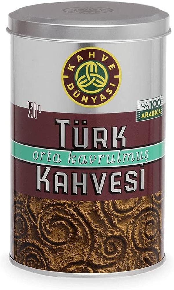 15. Kahve Dünyası Orta Kavrulmuş Türk Kahvesi
