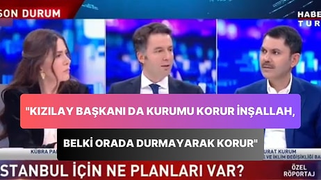 'Kurumlarımızı Korumak Zorundayız' Diyen Bakan Kurum'a Ersoy'dan 'Kızılay Başkanı da Kurumu Korur İnşallah'