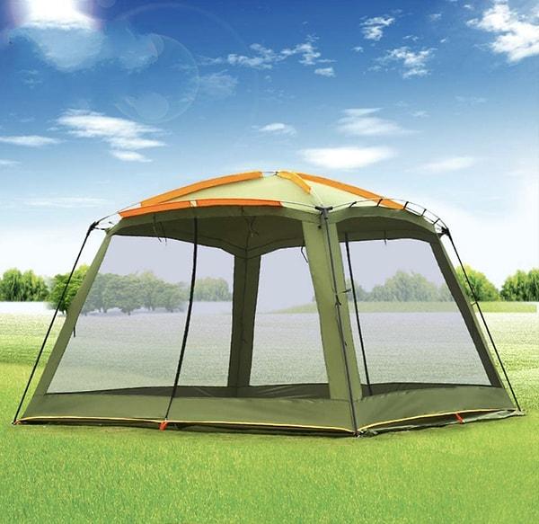 9. Bu çadırlar kamp çadırları kadar profesyonel değil.