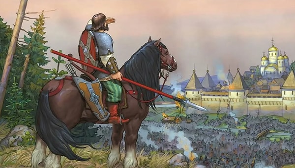 10. В «Слове о полку Игореве» отряд главного героя атакуют «Стрибожи внуци», то есть внуки Стрибога. Что это за внуки?