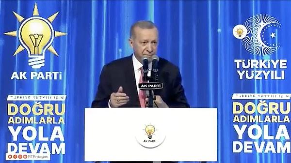 AK Parti Seçim Beyannamesi ve Milletvekili Aday Tanıtım Toplantısı'nda konuşan Cumhurbaşkanı Recep Tayyip Erdoğan, 'Millet olarak ne havalimanı ne köprü ne yol istiyoruz istediğimiz can güvenliği' ifadeleri üzerinden Prof. Dr. Naci Görür'ü hedef aldı.